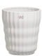 Fankon Flowers Planter Ceramic White 13x14.5cm.