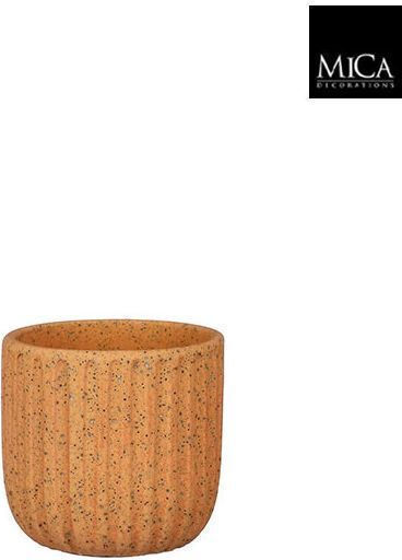 Fankon Flowers Planter Ceramic Beige 15x15x14cm.