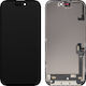 Screen with Touch Mechanism for Apple iPhone 16 (Black)