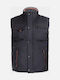 Stenso Preston Men's Safety Vest Black