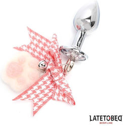 LateToBed Anal Plug Klein Rosa 15,5cm