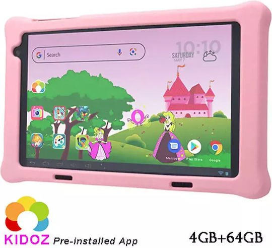 Lamtech LAM980275 8Inches Tablet (4GB/64GB) Coral Pink Princess