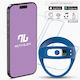 Rank Vibrating Ring App Blue