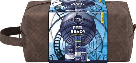 Nivea MEN Feel Ready Комплект за грижа за кожата за Хидратация 5бр