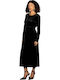 Evening Dress Jet Black