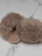 Winter Women's Slippers with Fur Brown