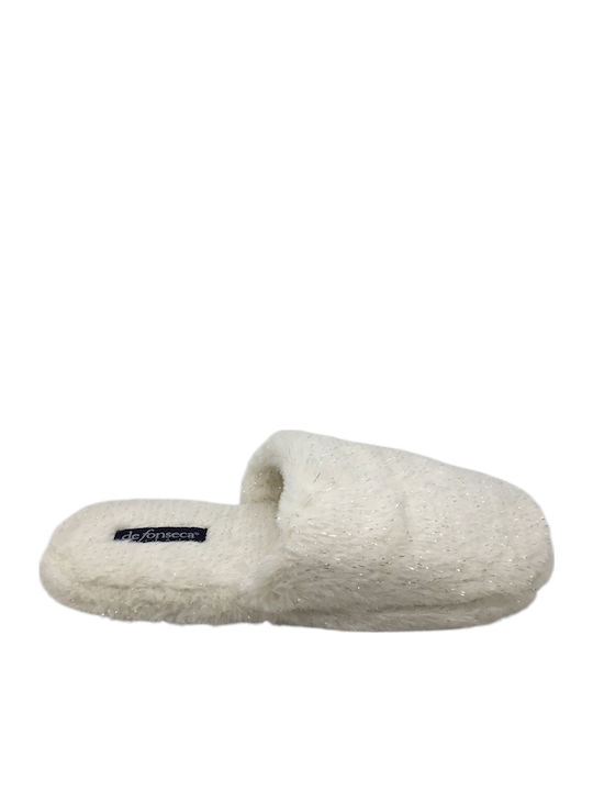 De Roma Top I Winter Women's Slippers White