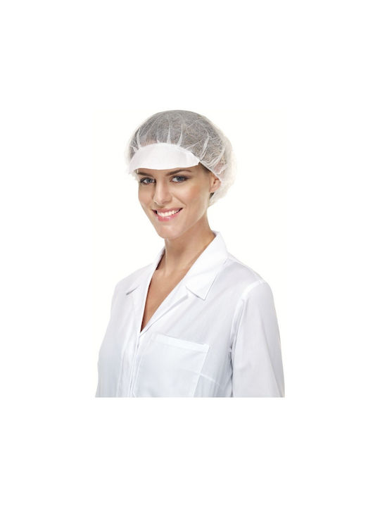 Disposable Work Beanie Visor 100 Pieces