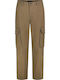 Trousers Cargo Elastic in Relaxed Fit Middle Brown