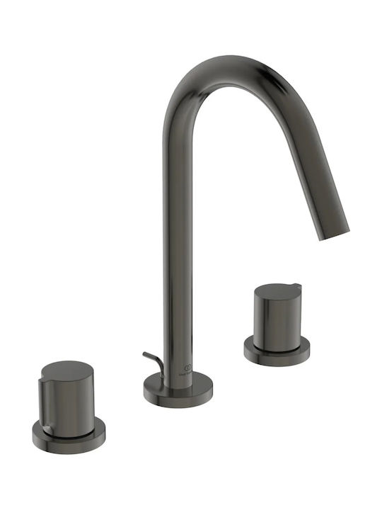 Ideal Standard Joy Αναμεικτική Μπαταρία Νιπτήρα Γκρι