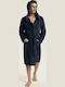 Henderson Men's Winter Pajama Robe Blue