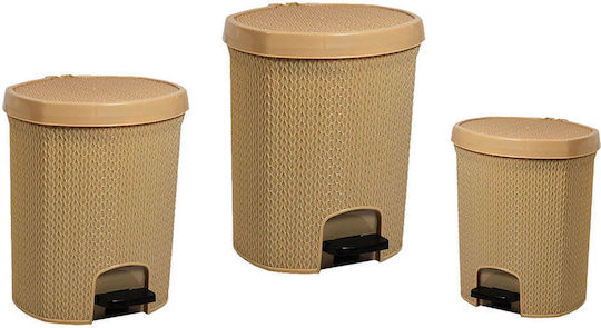Sidi Home Plast Plastic Perie de toaletă Bej Sidi Home Plast Plastic Perie de toaletă Bej