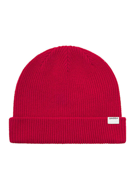 Beanie Männer Beanie Gestrickt in Rot Farbe