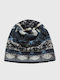 Beanie Ανδρικός Σκούφος Πλεκτός σε Μαύρο χρώμα
