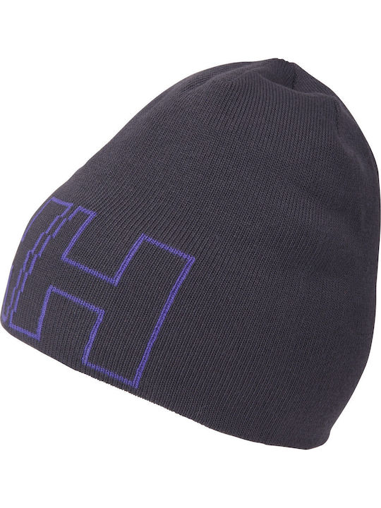 Outline Beanie Unisex Beanie Knitted in Purple color