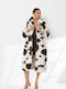 Women's Short Fur Animal Print