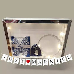 Wedding Box Χειροποίητο Φωτισμό 40cm Μήκος