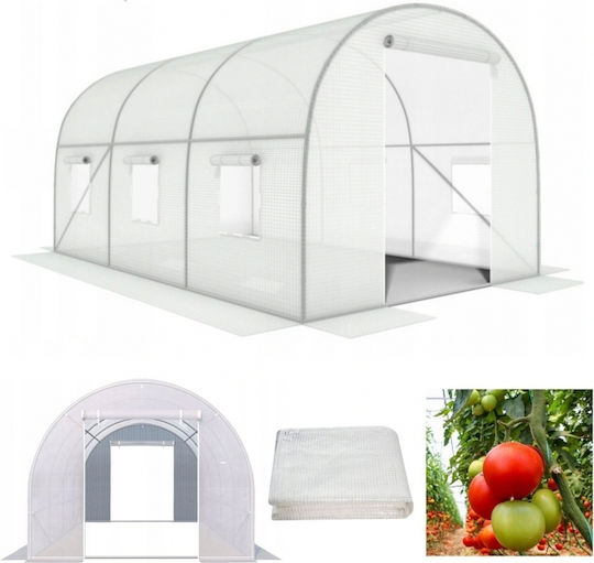 Garten Gewächshaus Tunnel mit Metallrahmen 3x2x2m