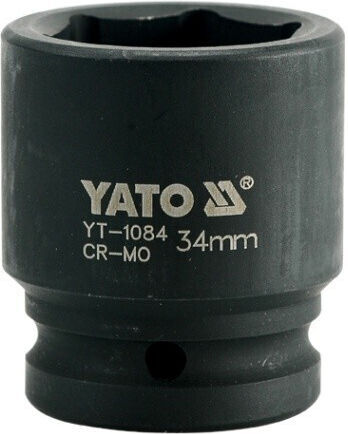 Yato Καρυδάκι Αέρος με Καρέ Υποδοχής HEX, 3/4" Διάμετρος 3/4" / 34