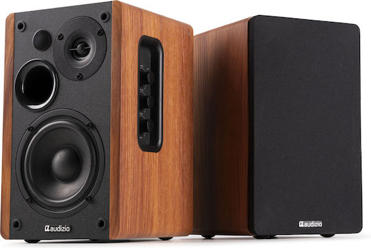 Audizio KS01 Αυτοενισχυόμενα Ηχεία με Bluetooth 80W Wood