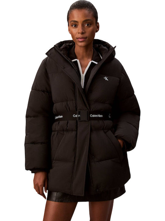 Calvin Klein Μπουφάν Puffer Μαύρο