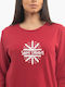 A.A UNDERWEAR Winter Women's Pyjama Set Burgundy