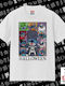 Stitch Halloween Κλασικό T-shirt Διπλής Ραφής Χωρίς Πλευρικές Ραφές Λευκο 100% Βαμβάκι Vegan & Oeko-tex Πιστοποιημένο
