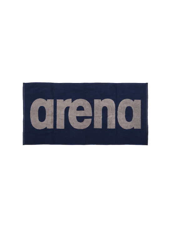 Cotton Towel Arena Gym Soft Towel Navy-white 00...
