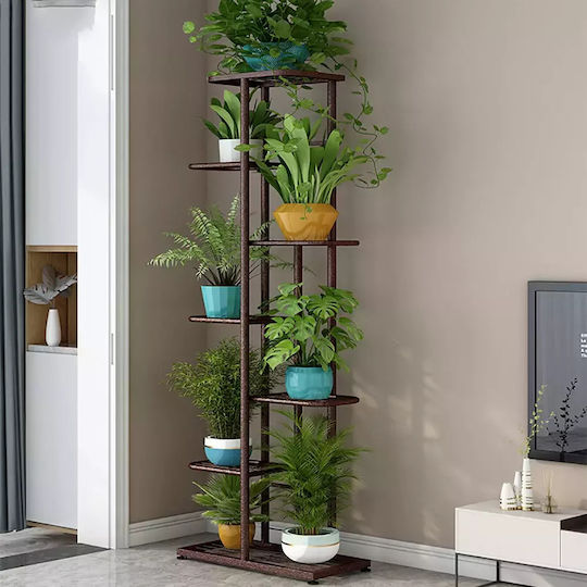 Construction Tiers Blumentopfständer Metall Bronze