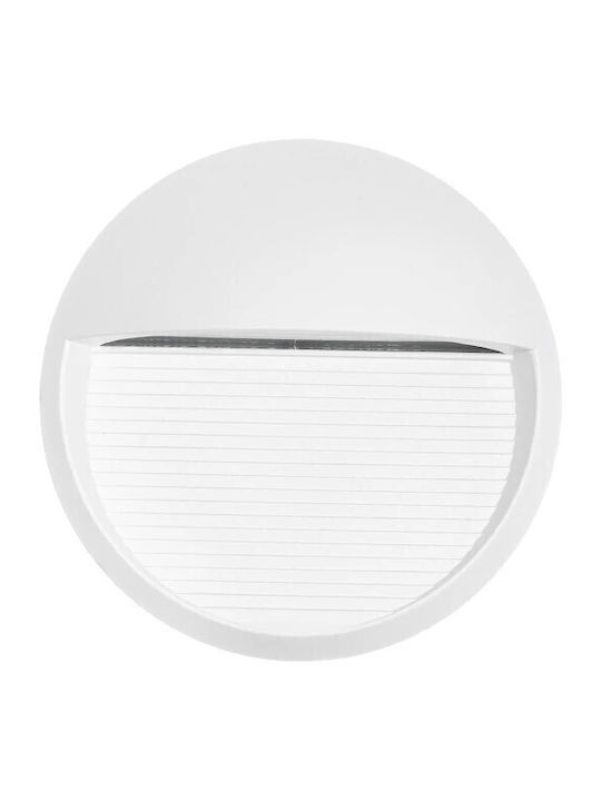 kelvo Stepart Wall-Mounted Outdoor Lighting LED IP65 3W with Warm White Light 16x8x16cm