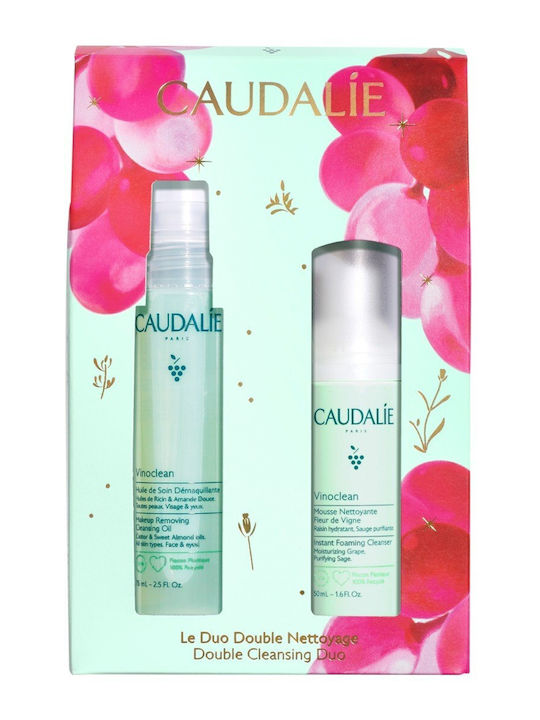 Caudalie Vinoclean Double Cleansing Σετ Περιποίησης για Καθαρισμό Προσώπου Caudalie Vinoclean Double Cleansing Σετ Περιποίησης για Καθαρισμό Προσώπου