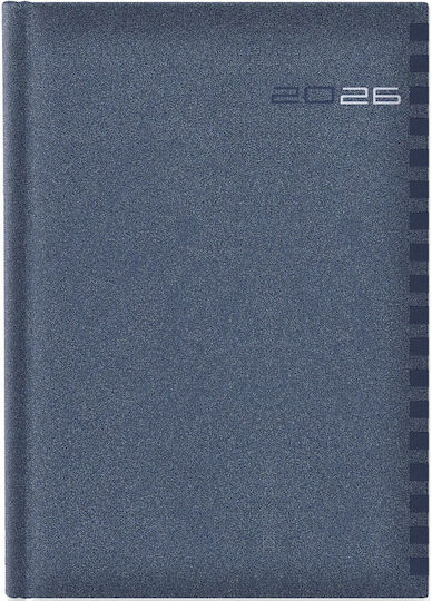 Daily Diary 2026 Theofylaktos 14.5x20.5cm Astro Classic Blue M 68979.d42