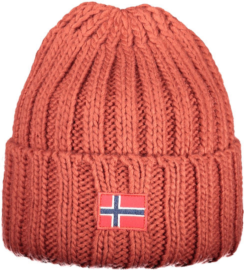Beanie Ανδρικός Σκούφος Πλεκτός σε Κόκκινο χρώμα