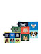 Waterproof Hand Pouch Zipper Recycled Materials Cheetham Dogs & Cats 3pcs Loqi