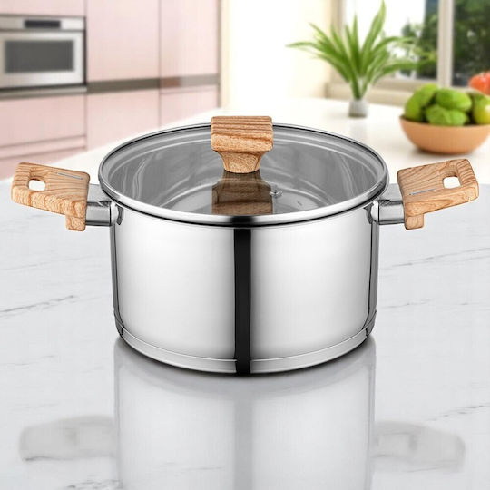 Florina Fitter Deep Stainless Steel Pot 3.3lt / 20cm