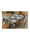 Kipper Decoration Fabric 140x2000cm Black