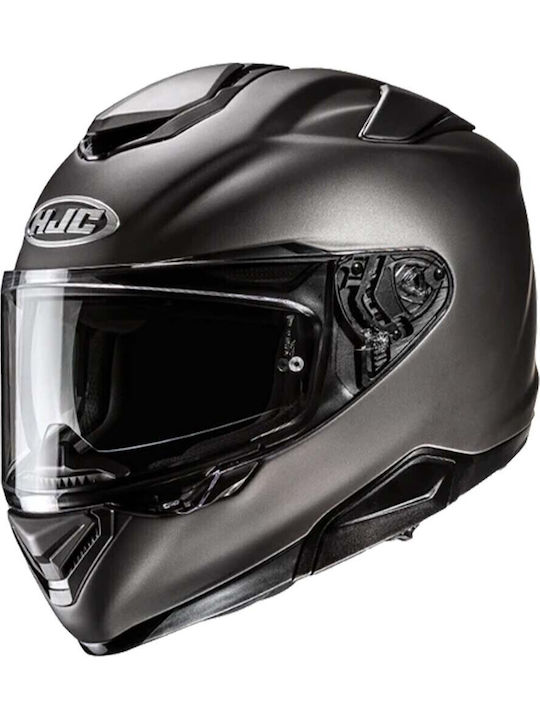 HJC R-PHA 72 Semi Flat Titanium Motorcycle Helm...