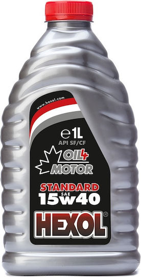 Hexol Standard Λάδι Αυτοκινήτου 15W-40 1lt