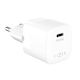 Fixed Φορτιστής Χωρίς Καλώδιο GaN με Θύρα USB-C 30W Power Delivery Λευκός (Mini)
