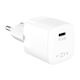 Fixed Φορτιστής Χωρίς Καλώδιο με Θύρα USB-C 20W Power Delivery Λευκός (Mini)