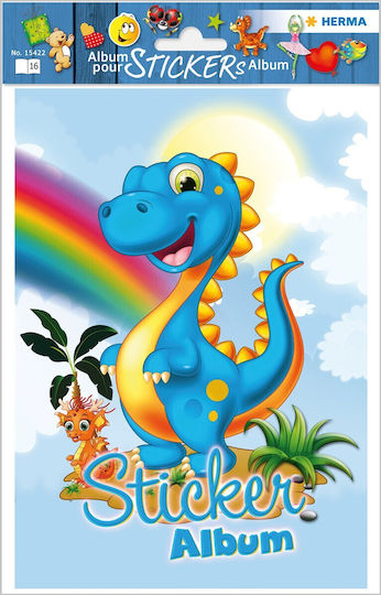 Herma Άλμπουμ Αυτοκόλλητων Dinos