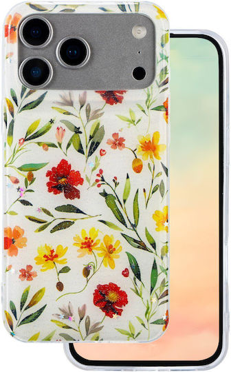 TelForceOne Glow Glam Back Cover Silicone 2mm White (iPhone 17 Pro Max)