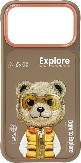 Nimmy Glasses Cool 2.0 Back Cover Σιλικόνης / Πλαστικό Bear (iPhone 17 Pro Max)