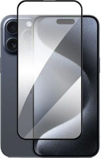 Evelatus 2.5D Tempered Glass Black (iPhone 15 Pro Max)