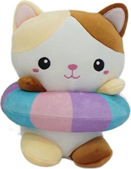 507807 Λουτρινη Γατουλα 21εκ Donut Squishcuties Luna Toys