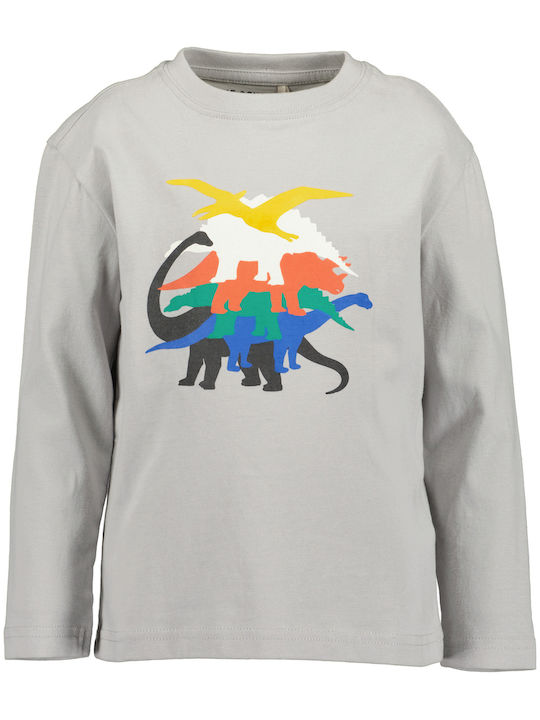 Kinderhemd Langarm Gray