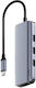 Cudy Hub 6 Porturi USB 3.2 cu Conectare USB-A Ethernet Gri