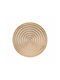 Round Placemat Oriental PVC Gold Ø40cm