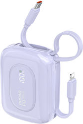 Dudao K32 10000mAh Μωβ