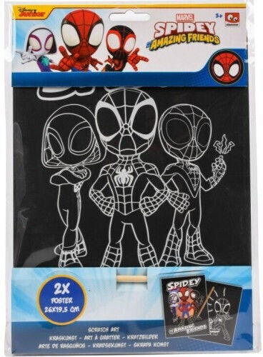 Scratch & Sketch Spidey